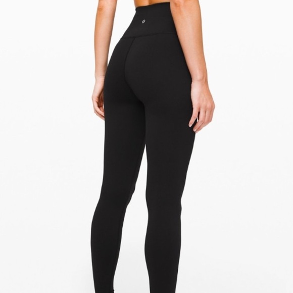 Lululemon Wunder Under HR Tight 28” Black Size 6 - Picture 2 of 8